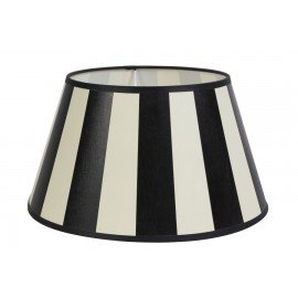 Schwarz-weiß gestreift