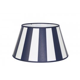 Blau-weiß gestreift